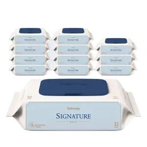 베베숲 시그니처 블루 슬림 캡 32매, 12개