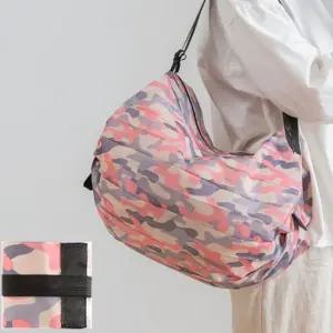 휴대용 데일리 피크닉 쇼핑 가벼운 다용도 에코백