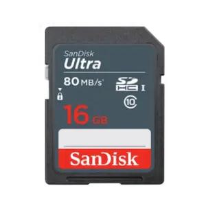 샌디스크 Ultra 16GB SD카드 네비 소니 캐논 디카 외장 메모리 SDUNR