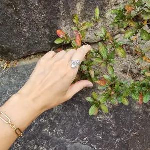 장수 행운 합격 잉어반지 액세서리 은도금 부자 부적 빈티지 악세리 패션소품 출세 사이즈조절 성공