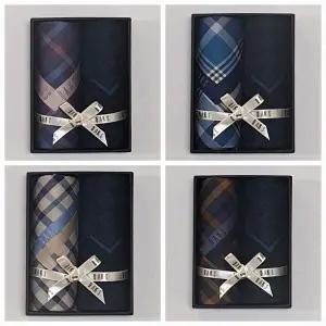 닥스 남성 선염 손수건 매 세트 기념일 명품 땀흡수 기념품 선물 등산 외출 백화점정품