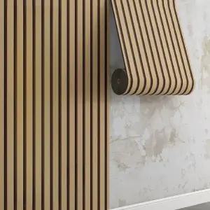 템바보드 벽지 아트월 스티커 패널 거실 셀프 시공 나무