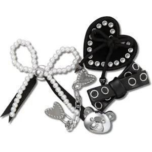 갤러리아 [크록스 본사] 인다이 럭스 실버 5개 세트 지비츠 참 10016472