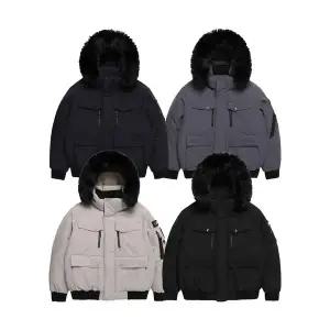 [내셔널지오그래픽] N244MDW930 타루가 퍼 트리밍 후디 다운 점퍼 4종택 1