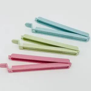 (색상렌덤 15p) 밀봉 클립/봉지/집개/비닐/홀더/다용도/컬러/집게/만능/음식/봉투/고급/밀폐/크립/과자