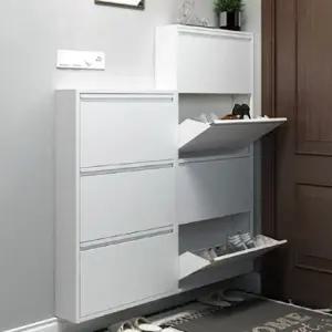 고품질 슬림3단 신발장 (WAD06B4)