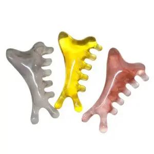 돌고래 곡선형 미니 얼굴 바디 전신 두피 괄사 마사지