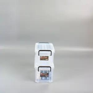 리빙박스 다용도 소품정리함 투명한 공구함 교구 레고 수납 국수 곤충 사료함 3L 5L