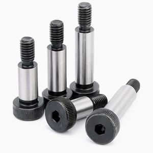 1PC M5 M6 M8 숄더 등급 10 고인장 12MM 강철 12 나사 M10 롤러 육각 직경 소켓 육각형 볼트