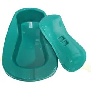 병원 와상 환자 침대 뚜껑 대변기 대변통x2개 요양원 의료용