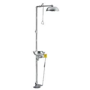 화학물질 긴급 세안 시설 공장 샤워기 산업용 장치 비상 입구 물