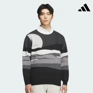 [롯데백화점]아디다스 골프 25FW 남성용 그래픽 스웨터 JM2933