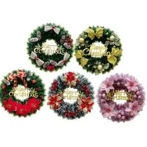 매장 크리스마스 용품 성탄절 벽장식 리스 트리 파티