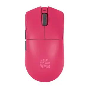 지클릭커 슈퍼히어로 OP99 르캄프 라이트 초경량 무선 블루투스 게이밍 마우스 핫핑크