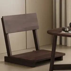 원목 좌식의자 카페 의자 다다미 다도 바닥 찻집