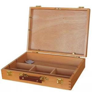 나무 우드 화구박스 그림 HX 1B 소형 도구 로그 호두 화구 유화