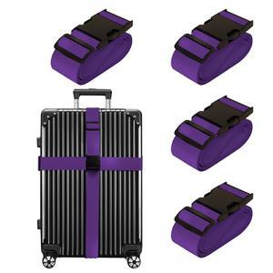 첼몬의 여행용 가방 TSA 승인 벨트 4팩용 캐리어 스트랩