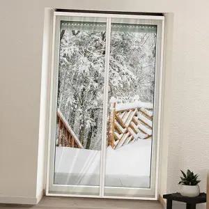 현관 방풍 커튼 자석 외풍 현관문 방문 방풍 비닐 겨울 방한 문풍지 커튼대 문발 단열