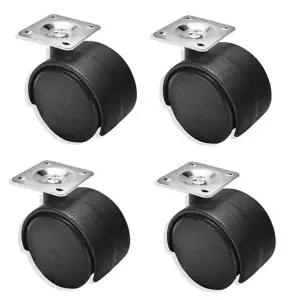 가구 캐스터 이동식 회전 diy 서랍 바퀴 테이블 세트 이동장 수납장 이동형 운반구 운반 수레 선반 부품