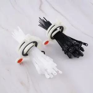 케이블 타이 정리기 홀더 보관 고정 클립 작업 도구 케이블타이홀더