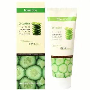 오이 청량 수분 맑고 촉촉 클렌징 폼 180ml 보습 건조 피부 미백 화장품 정 스킨