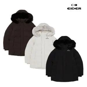 [아이더](본점)DWW24507 겨울 여성 중기장 미들 하프 스칼렛 구스 다운자켓