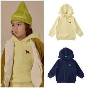 [블루독](강남점)간절기베스트아이템)25A75-335-01(NY,YE)에센셜후드스웨트셔츠(정가89000)