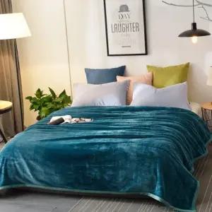 겨울 담요 부드러운 따뜻한 간절기 극세사 담요 캠핑 낮잠 사무실 차량 무릎 이불