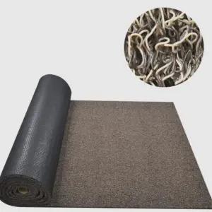 빌딩 입구 폭설 눈미끄럼방지 눈제거 베이지 롤매트 4M 호텔베란다 신발닦이용 정문