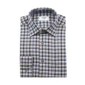 [갤러리아] [레노마 셔츠] 기모 멀티 중체크 일반핏 긴팔셔츠 남방 RPWSG0039BG [갤러리아]