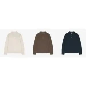 [갤러리아] 지이크 FW 캐시미어100% 카라 풀오버 니트 3종 PJU8011