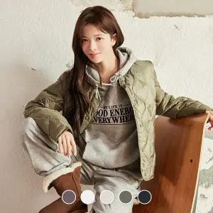 [백화점출고] 지오다노 여성 경량 퀼팅 자켓