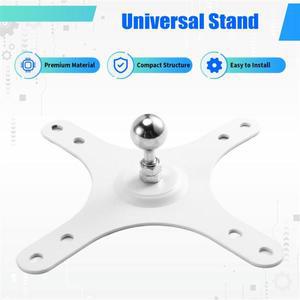 휴대용  VESA 브래킷 플레이트가있 LA-벽 마운트 홀더 세트 17Mm 볼 어댑터 100X100mm 75X75mm 베이스 흰색