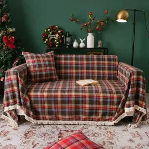 크리스마스 쇼파패드 덮개 커버링 타월 4인용 리폼