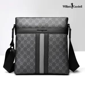 윌리엄캠벨 소가죽 남성크로스백 숄더백 태블릿 직장인 보조 가방 WC 207