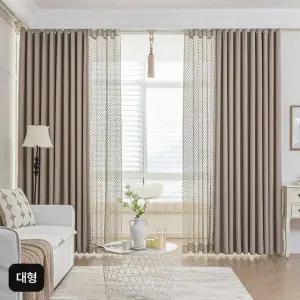 (대형)지나송 로얄 방한 암막커튼 세트