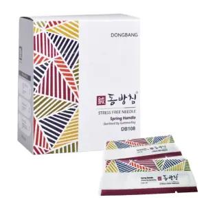 동방 멸균침 DB108 스프링핸들 쌈지형 일회용침 1000개입
