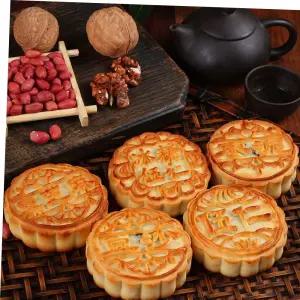 쿠키 복원 월병 빵 아이간식 중국과자 선물 팥앙금 3봉