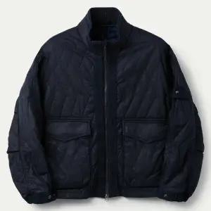 시리즈 역시즌 [series] 인디고 스탠칼라 퀼팅 점퍼 SAUAW25202INX