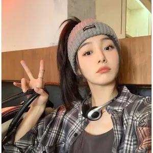 [콩심팥심]남자 여자 데일리 예쁜 도톰 니트 넓은 헤어 밴드 여자머리띠