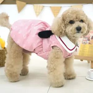 패리스독 피너츠 펌킨 패딩/강아지 호박패딩