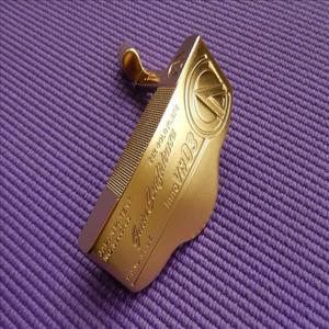 NDORPHIN 핸드메이드 이노 V # 03 탄소강 CNC 골프 퍼터 헤드 골드 컬러