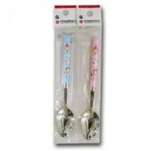 어린이 스푼 커트러리 유아 식사 이유식 수저 이유식그릇