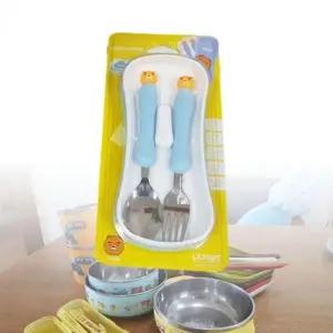 어린이 이지워시 포크 세트 이유식 스푼 수저 유아 이유식그릇