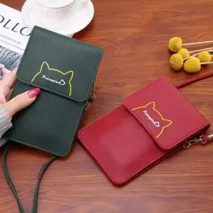 곰돌이 핸드폰가방 카드지갑 버스카드 미니 크로스백 소지품가방