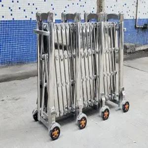 주차장 차단기 이동식바리게이트 자바라 접이식 펜스 수동