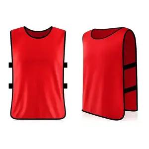 밴드형 단체 팀조끼 빨강 FREE (WFKMGOJ)