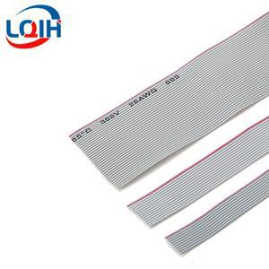 1/3/5 미터 1.27mm 피치 회색 플랫 리본 케이블 IDC 2.54MM FC 커넥터 6/8/10/12P 14P 20P 28AWG 와이어