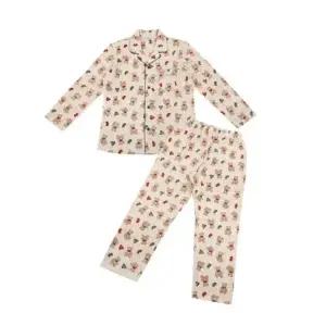 [갤러리아] 비비안 귀요미 곰돌이프린트 폴리기모 남성잠옷 MP8877A/BG