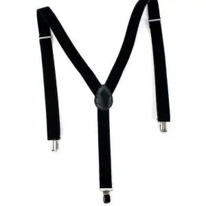 단단하게 강력집게 양복멜빵 서스펜더 정장멜빵 검정
